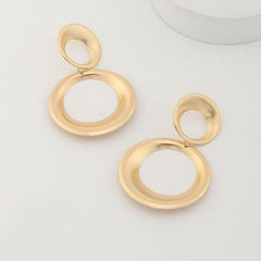 Vintage Drop Shape Earrings - Gourd Studs Accessory