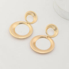 Vintage Drop Shape Earrings - Gourd Studs Accessory