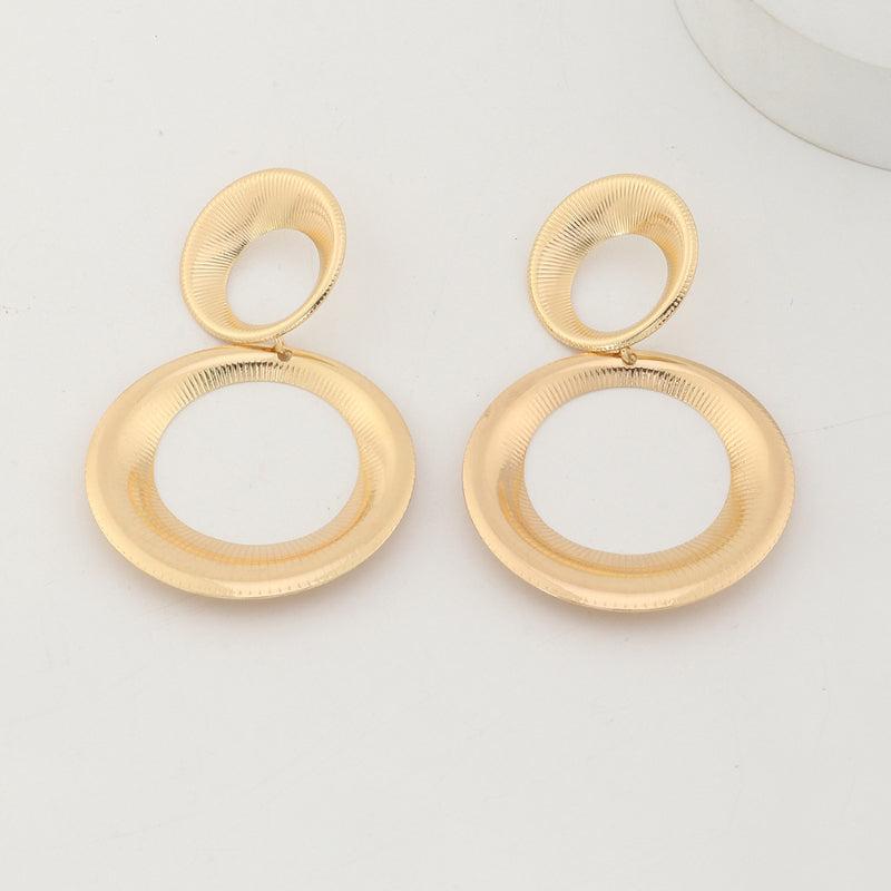 Vintage Drop Shape Earrings - Gourd Studs Accessory