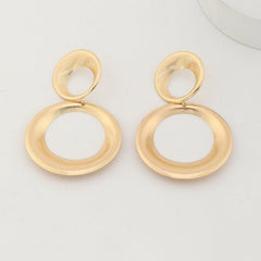 Vintage Drop Shape Earrings - Gourd Studs Accessory