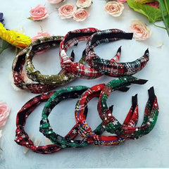Christmas Headband Halloween Headwear Elastic Headdress