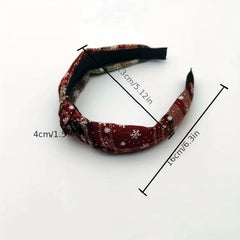 Christmas Headband Halloween Headwear Elastic Headdress