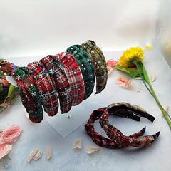 Christmas Headband Halloween Headwear Elastic Headdress