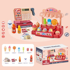Kids Cash Register with Scanner and Credit Card