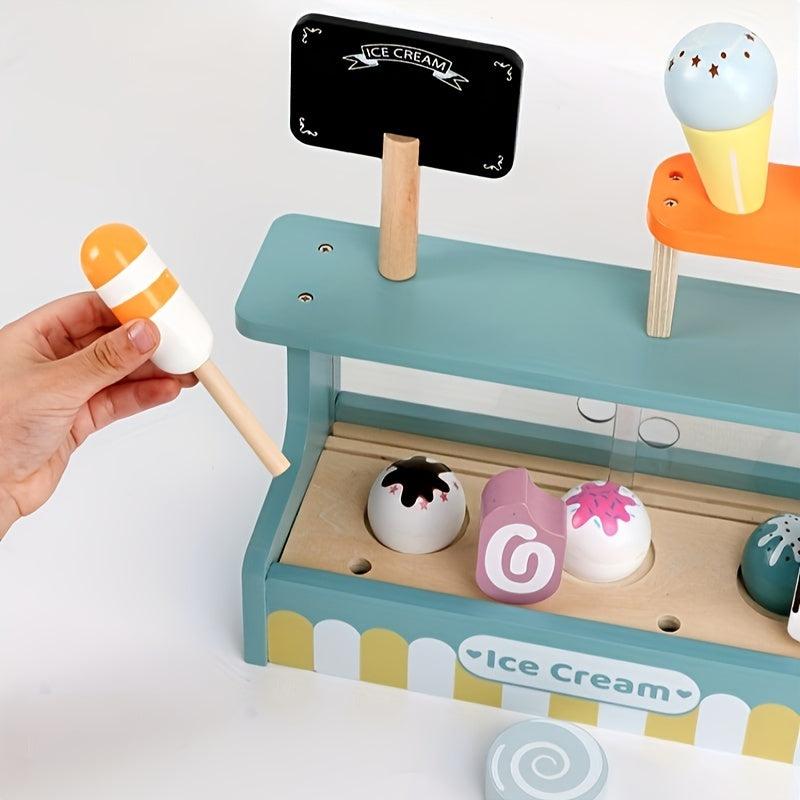 Kids Ice Cream Sales Store Playhouse Toy