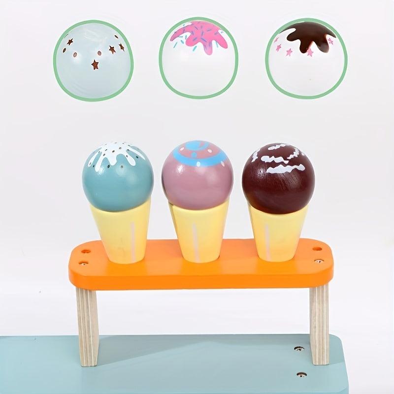 Kids Ice Cream Sales Store Playhouse Toy
