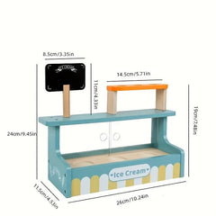 Kids Ice Cream Sales Store Playhouse Toy