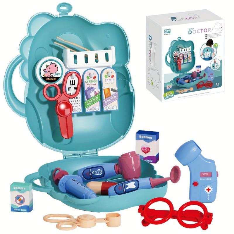 Girls Pretend Play Beauty Salon Hair Styling Set