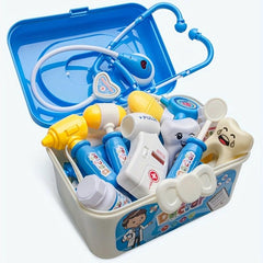 Kids Doctor Toy Set 51pcs for Play House Pretend Play