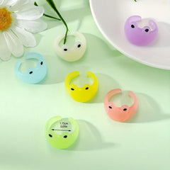 6pcs Frog Ring A Whimsical Gift for Her