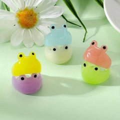 6pcs Frog Ring A Whimsical Gift for Her