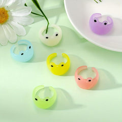6pcs Frog Ring A Whimsical Gift for Her