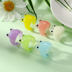6pcs Frog Ring A Whimsical Gift for Her
