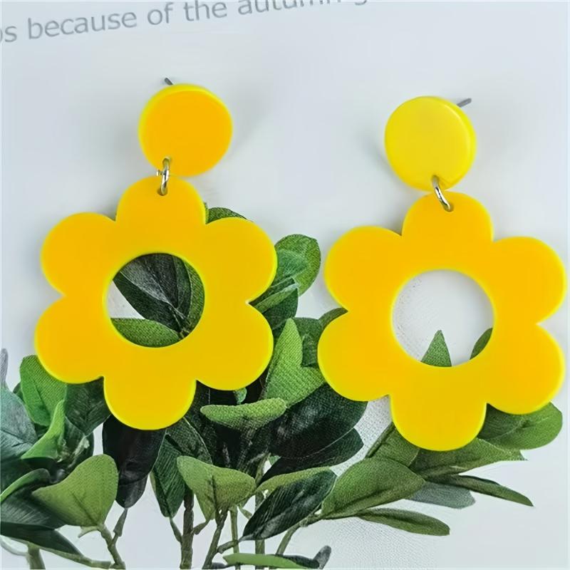 Irregular Geometric Drop Earrings for Women Party