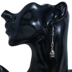 Punk Vintage Skull Earrings Halloween Accessories