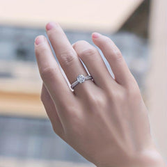 2.5ct Moissanite 925 Silver Women's Wedding Band For Banquet Party