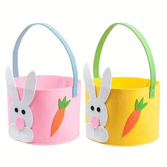 Easter Rabbit Candy Bag Egg Storage Bag with Hair Hoop
