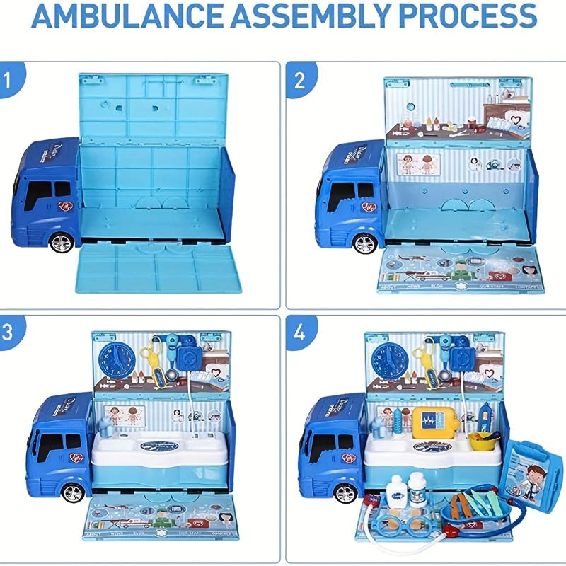21pcs Medical Equipment Car Doctor Set for Children
