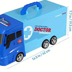 21pcs Medical Equipment Car Doctor Set for Children