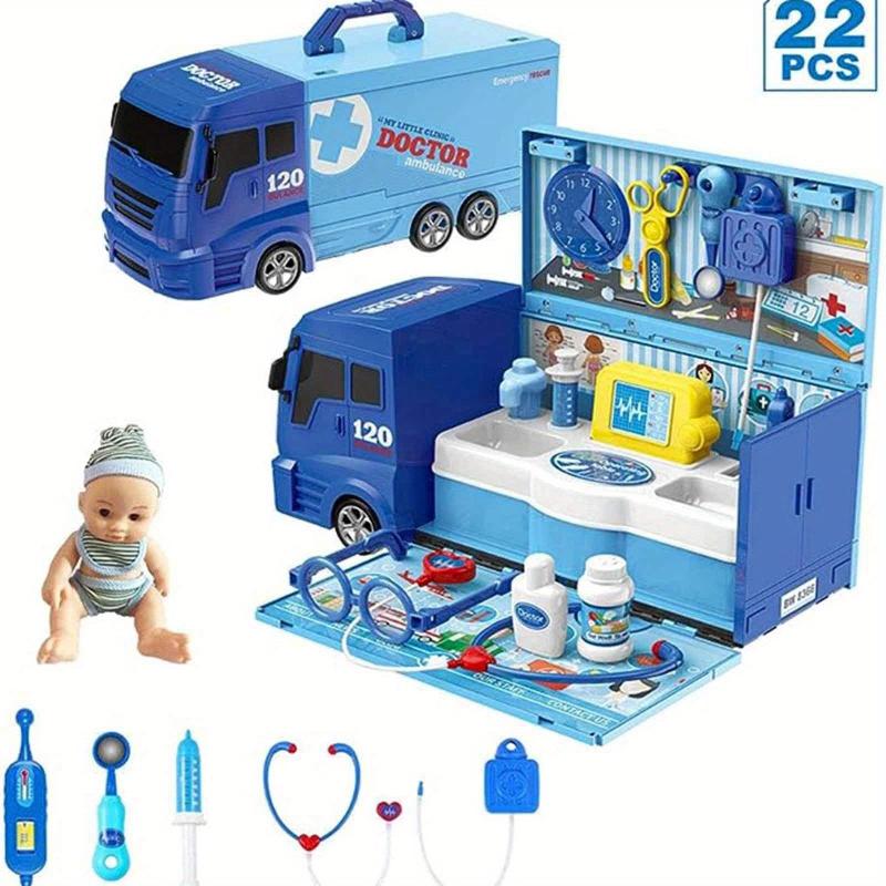 21pcs Medical Equipment Car Doctor Set for Children