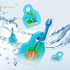 Wooden Fishing Game Preschool Fine Motor Skills Learning