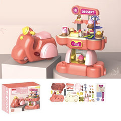Kids 2-in-1 Pet Doctor & Kitchen Play Set