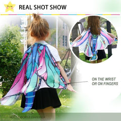 Toddler Dragonfly Costume Butterfly Wings Fairy Dress Up Wings