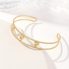 Custom Engraved Stainless Steel Bangle Bracelet