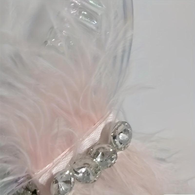 Butterfly Hairpin Mermaid Concubine 3D Feather Headwear