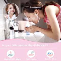 Kids Makeup Kit For Girls Washable Makeup Set Toy With Real Cosmetic Case