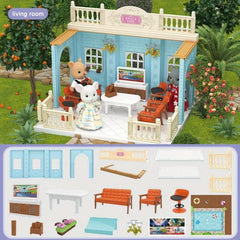 Koala Town 1 12 Tiny House Model Dollhouse Perfect Pretend Play Toys for Girls