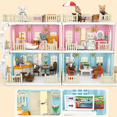 Koala Town 1 12 Tiny House Model Dollhouse Perfect Pretend Play Toys for Girls