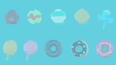 Donut Shopping Store Model Toys Candy Store Toys Kitchen Play House