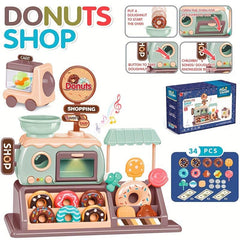 Donut Shopping Store Model Toys Candy Store Toys Kitchen Play House