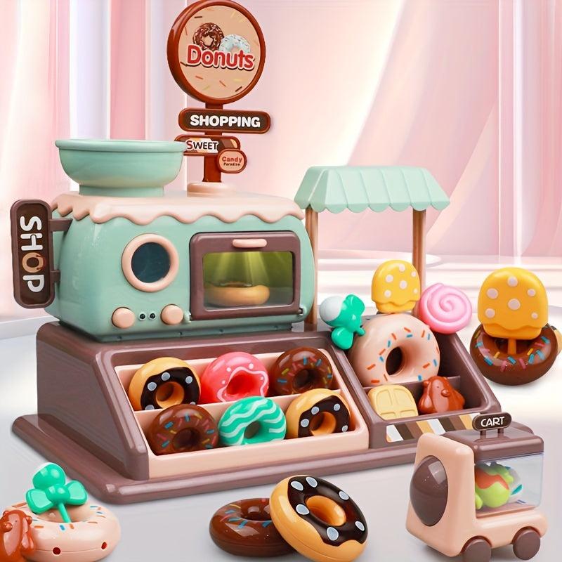 Donut Shopping Store Model Toys Candy Store Toys Kitchen Play House