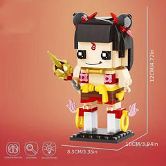Classic Characters Block Dolls Building Set