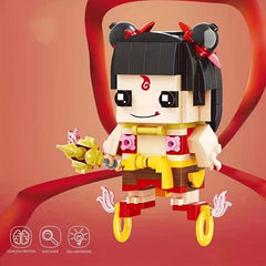 Classic Characters Block Dolls Building Set