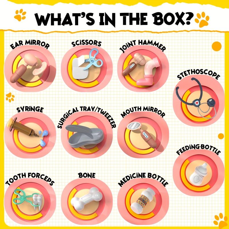 Pet Doctor Role Play Set - Improve Hands-On Skills