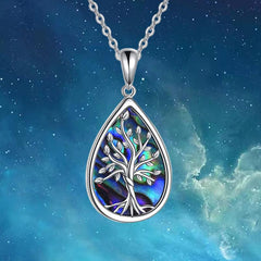 Tree Of Life Water Drop Necklace For Ladies & Girls Gift