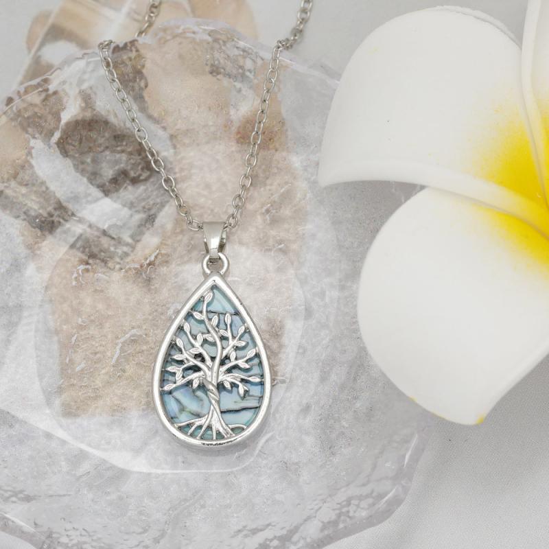 Tree Of Life Water Drop Necklace For Ladies & Girls Gift