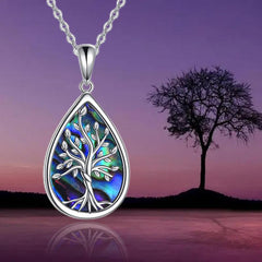 Tree Of Life Water Drop Necklace For Ladies & Girls Gift