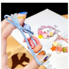 Colorful Fruit Scrunchie Hair Rope Children's Hair Ring