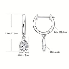 Golden Plated Silvery Hoop Earrings for Women