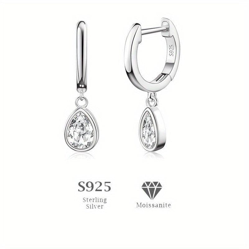 Golden Plated Silvery Hoop Earrings for Women