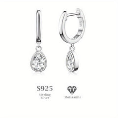 Golden Plated Silvery Hoop Earrings for Women