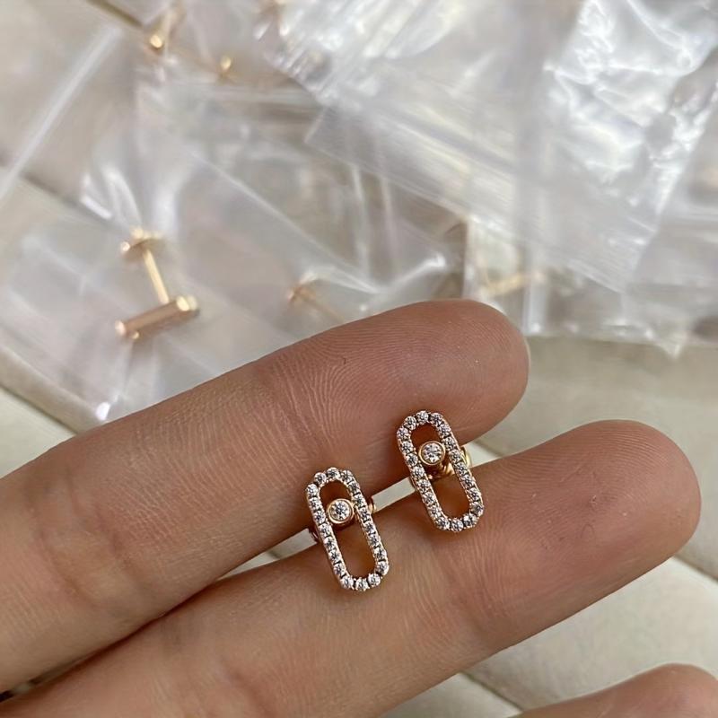 Gorgeous Moissanite S925 Silver Earing