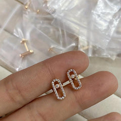 Gorgeous Moissanite S925 Silver Earing