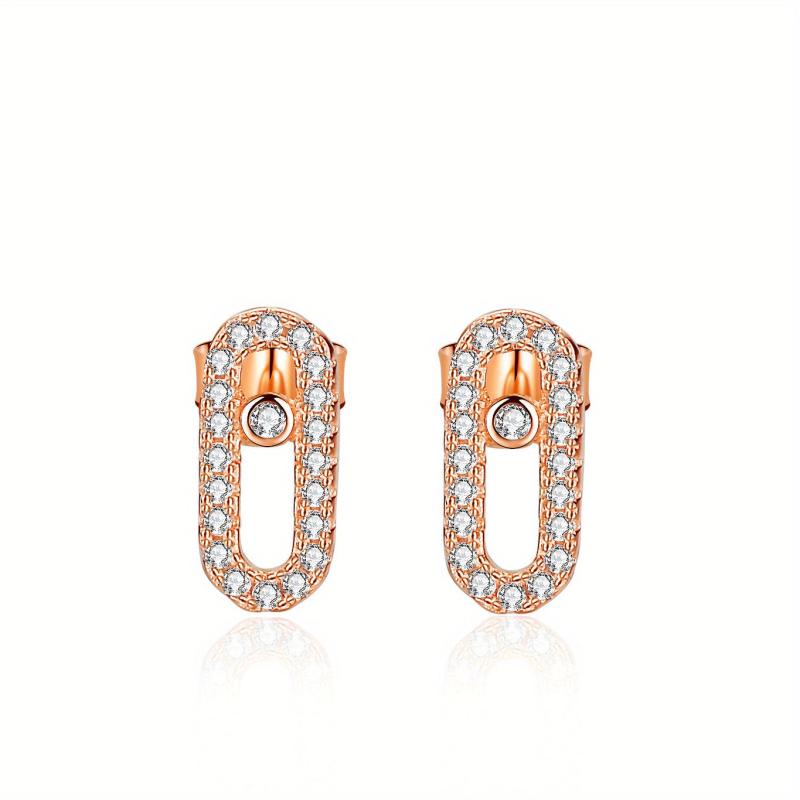 Gorgeous Moissanite S925 Silver Earing
