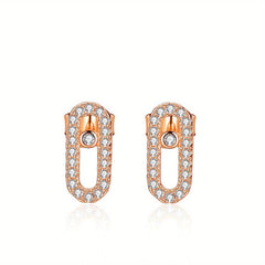 Gorgeous Moissanite S925 Silver Earing