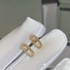 Gorgeous Moissanite S925 Silver Earing